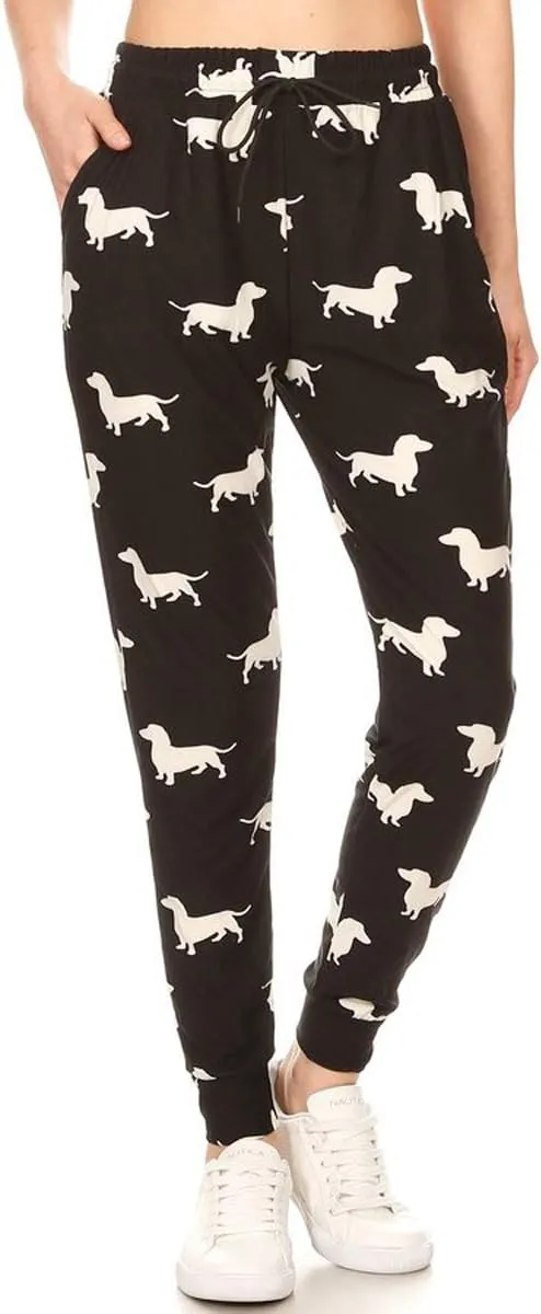 Leggings Depot Women's Jogger Track Cuff Sweatpants with Pockets for Yoga, Workout