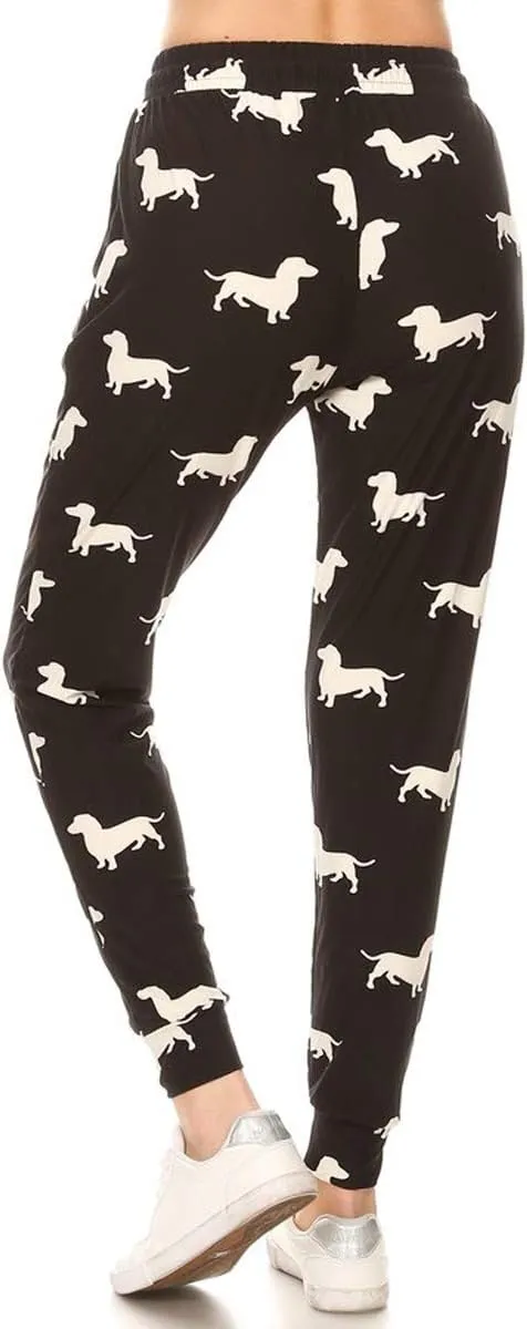 Leggings Depot Women's Jogger Track Cuff Sweatpants with Pockets for Yoga, Workout