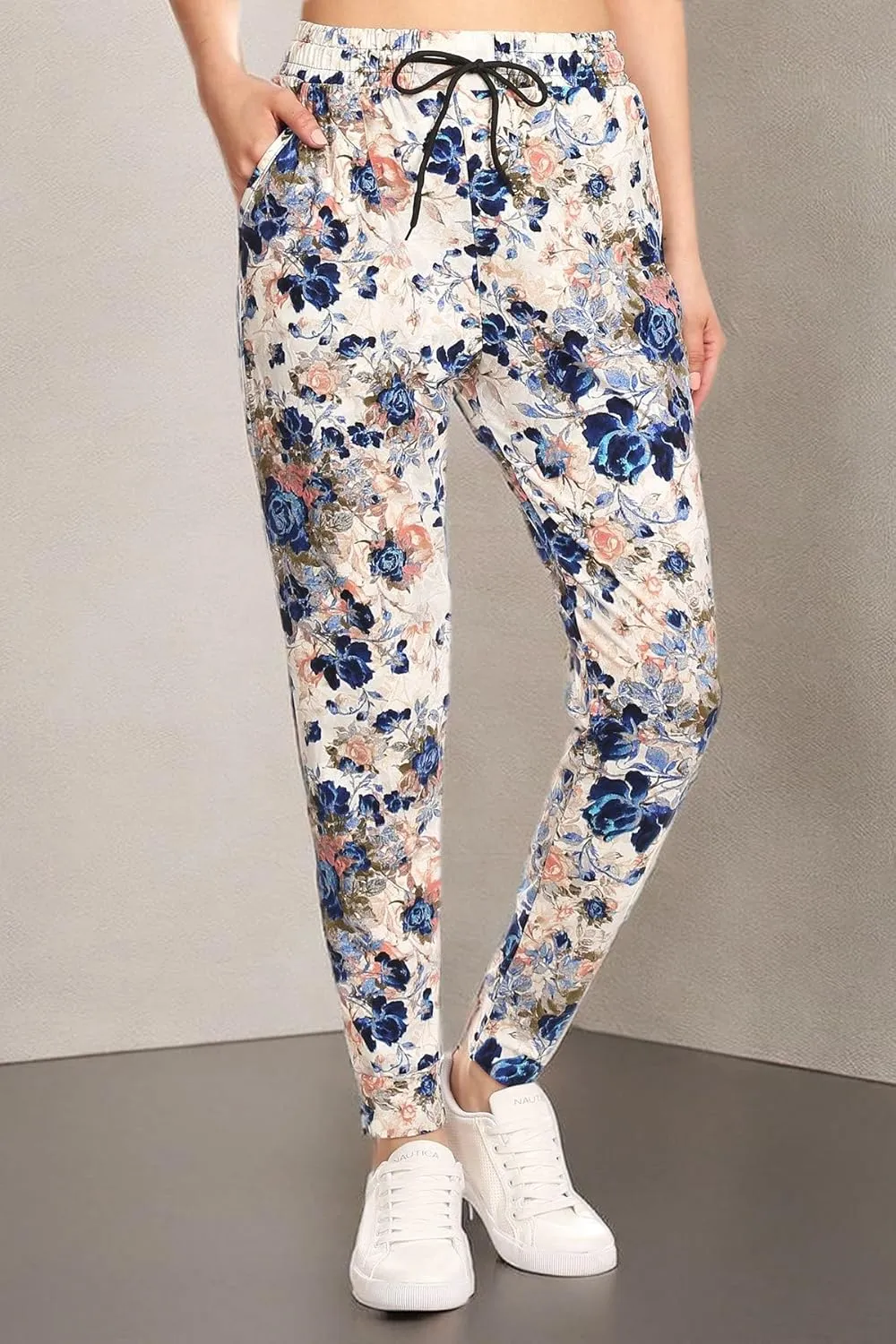 Leggings Depot Women's Jogger Track Cuff Sweatpants with Pockets for Yoga, Workout