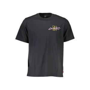 Levi's Black Cotton T-Shirt