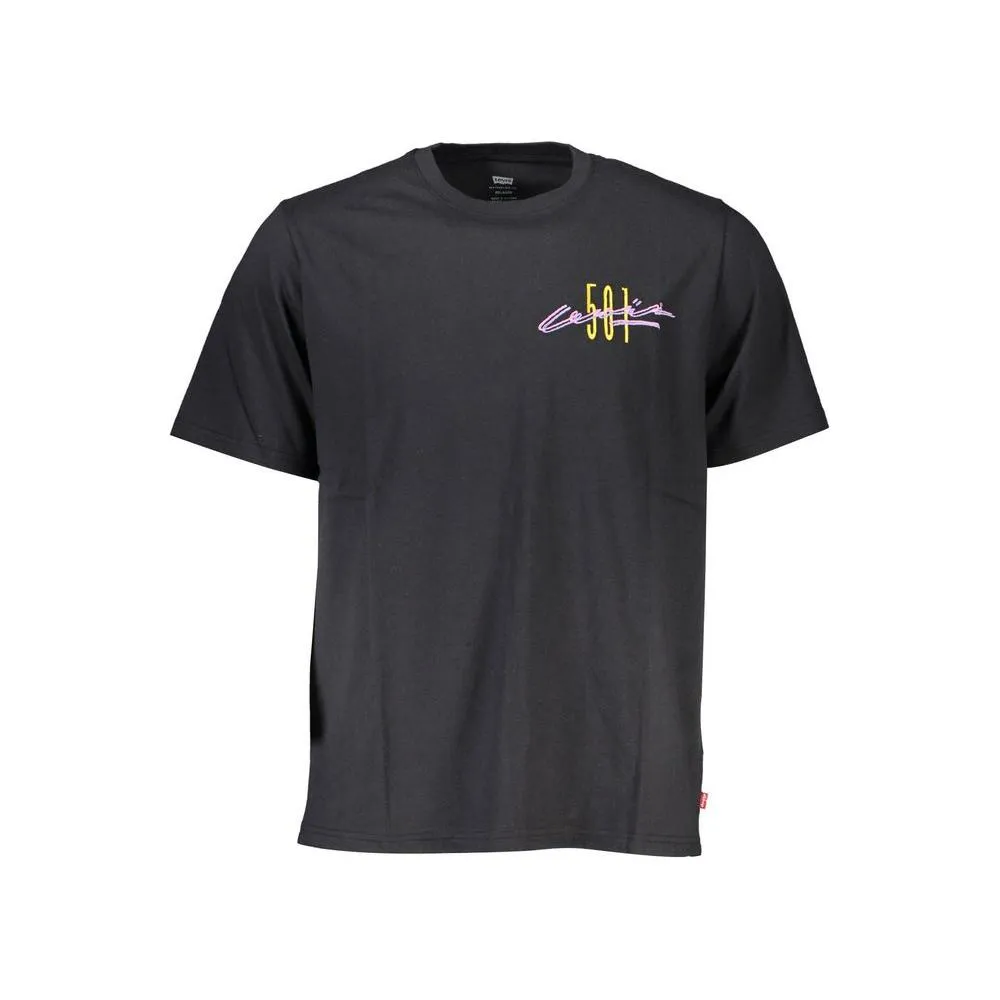 Levi's Black Cotton T-Shirt