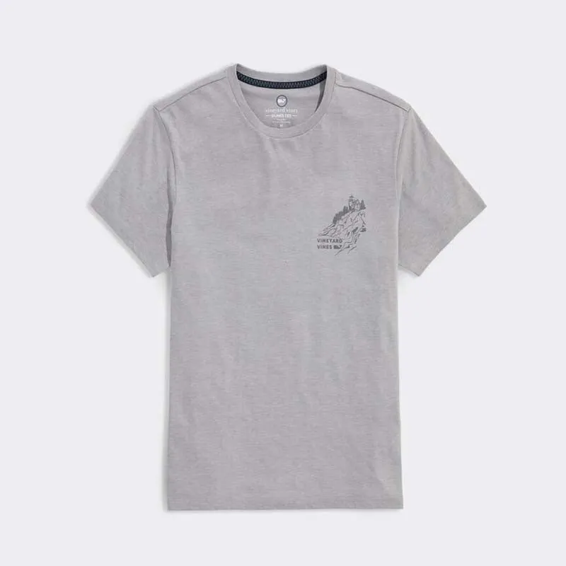 Lighthouse Fishing Short Sleeve T-Shirt
