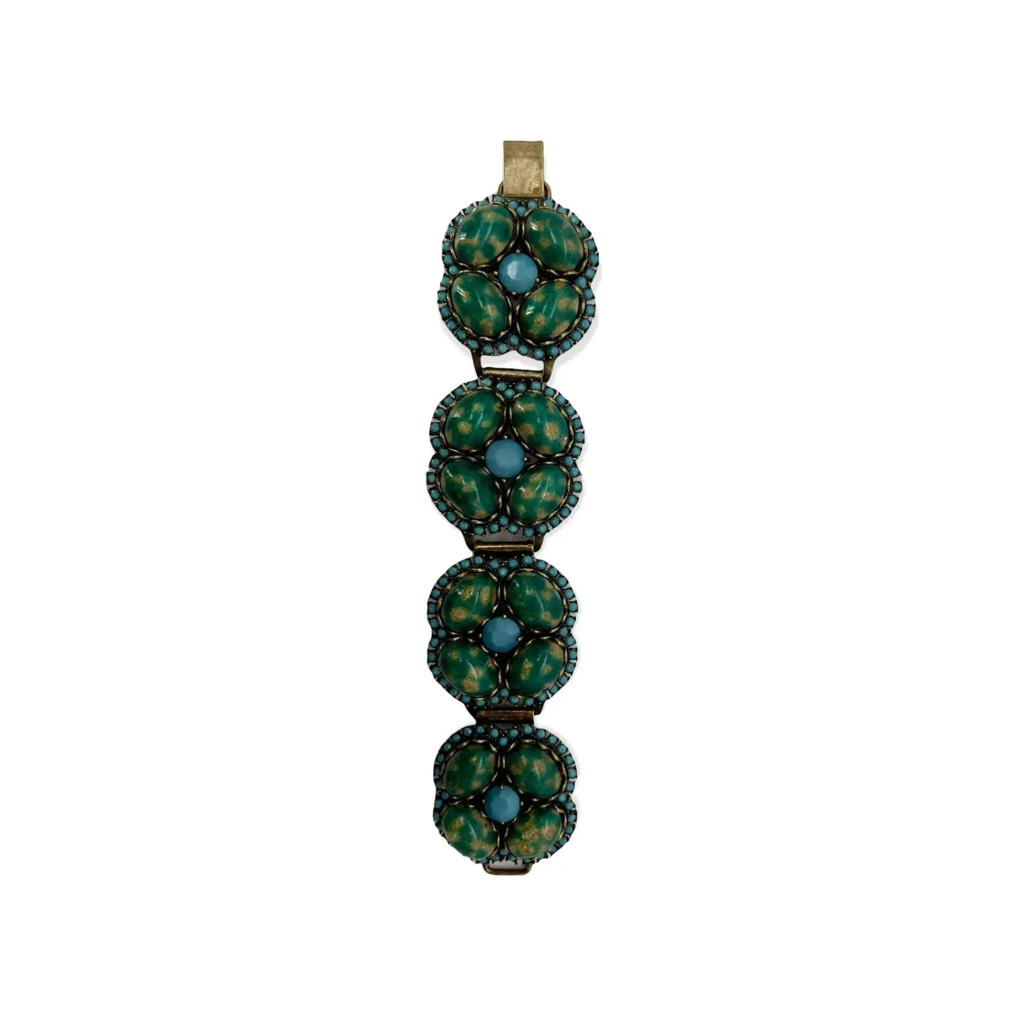 Link Bracelet Cabochon Accent