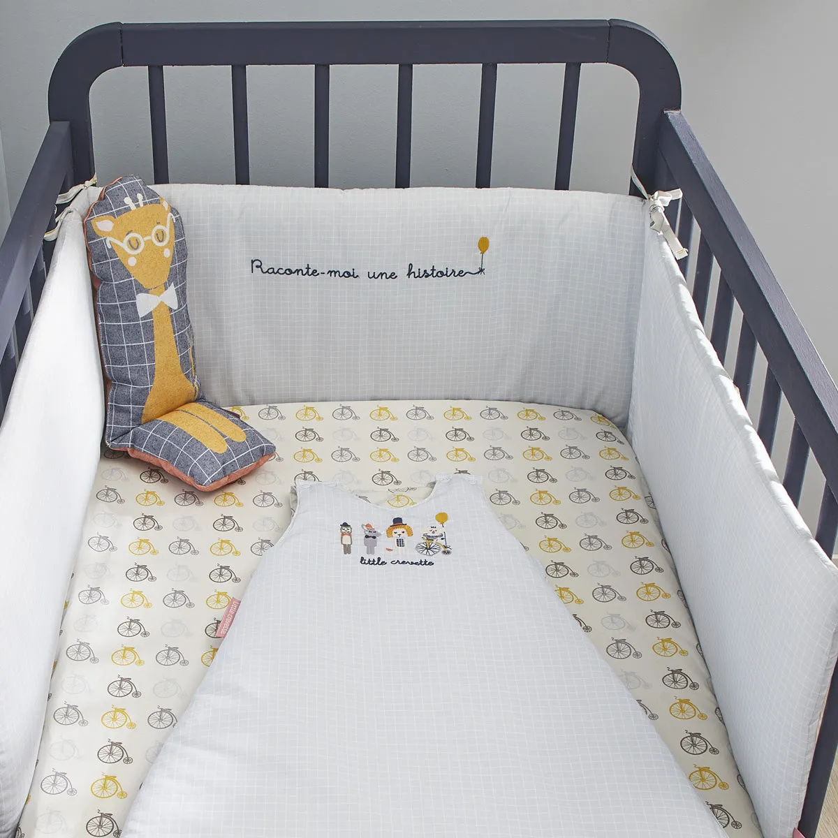 Little Crevette Bed Bumper Lucien