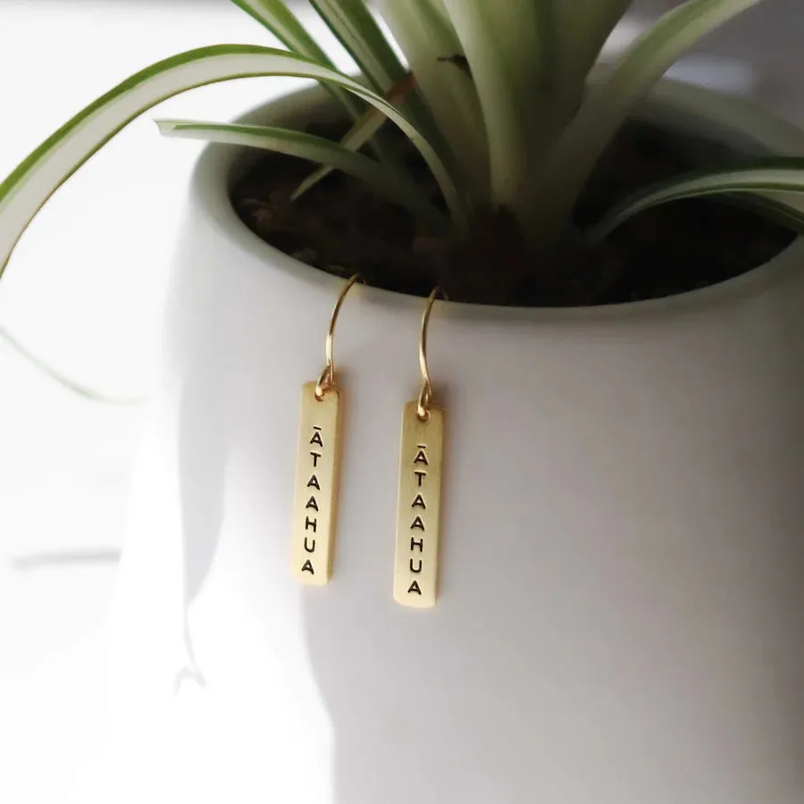 Little Taonga Te Reo Earrings