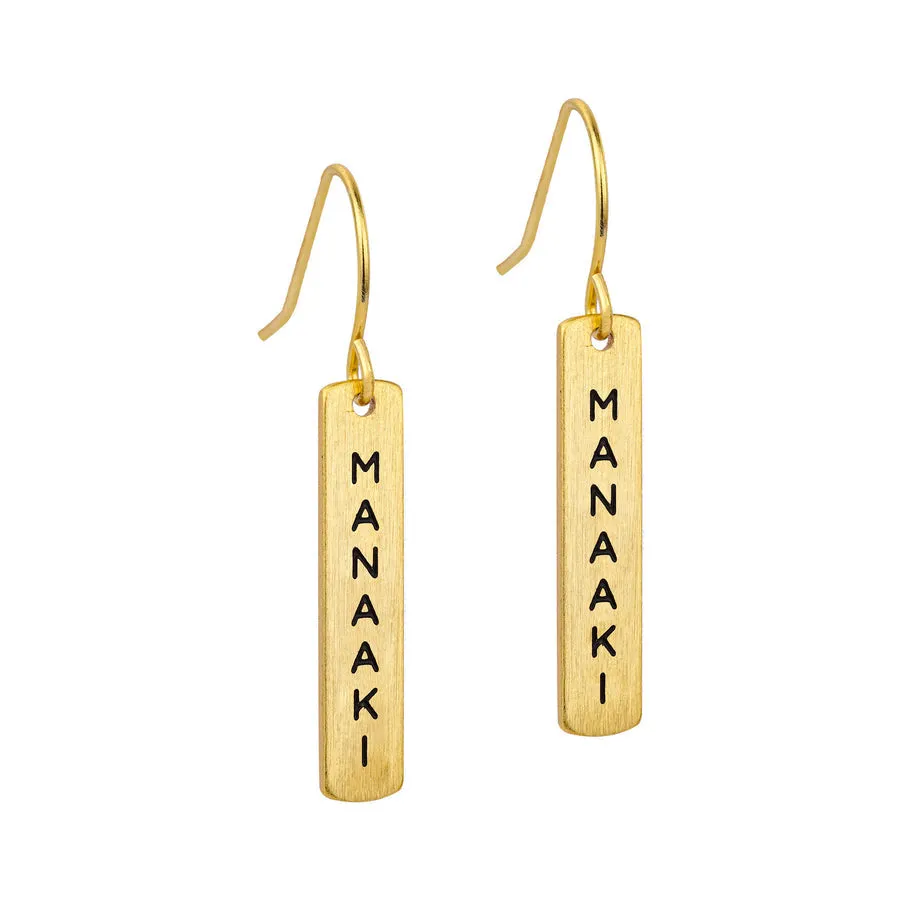 Little Taonga Te Reo Earrings