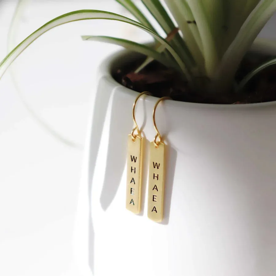 Little Taonga Te Reo Earrings