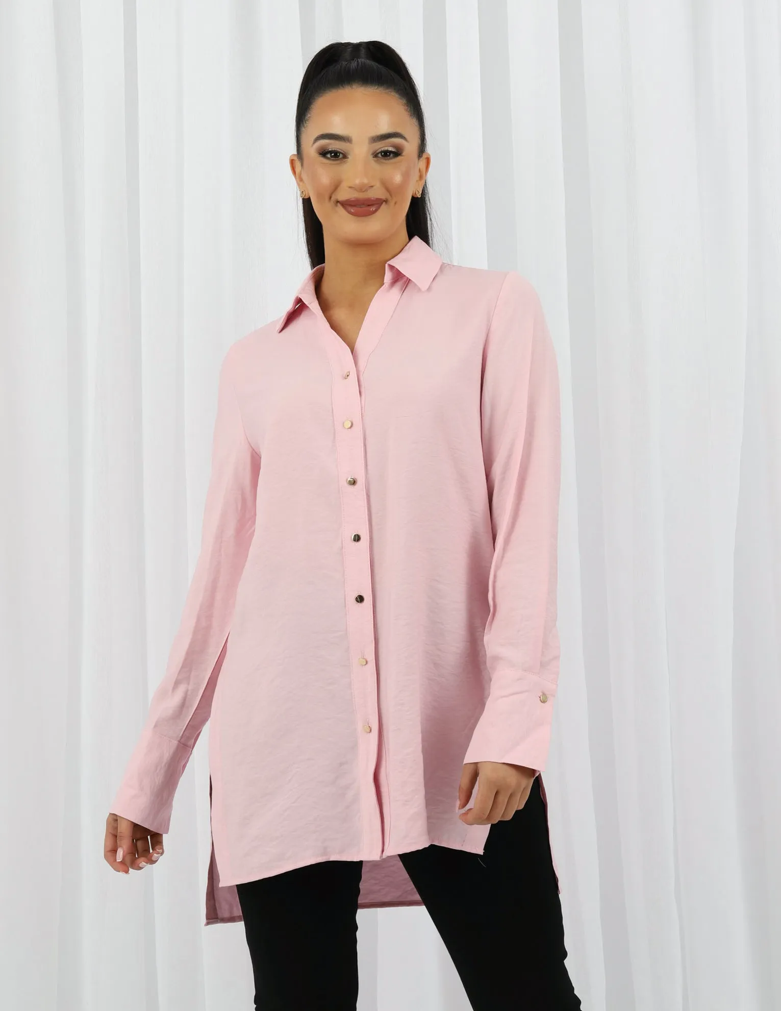 Lydia Lightweight Split Shirt