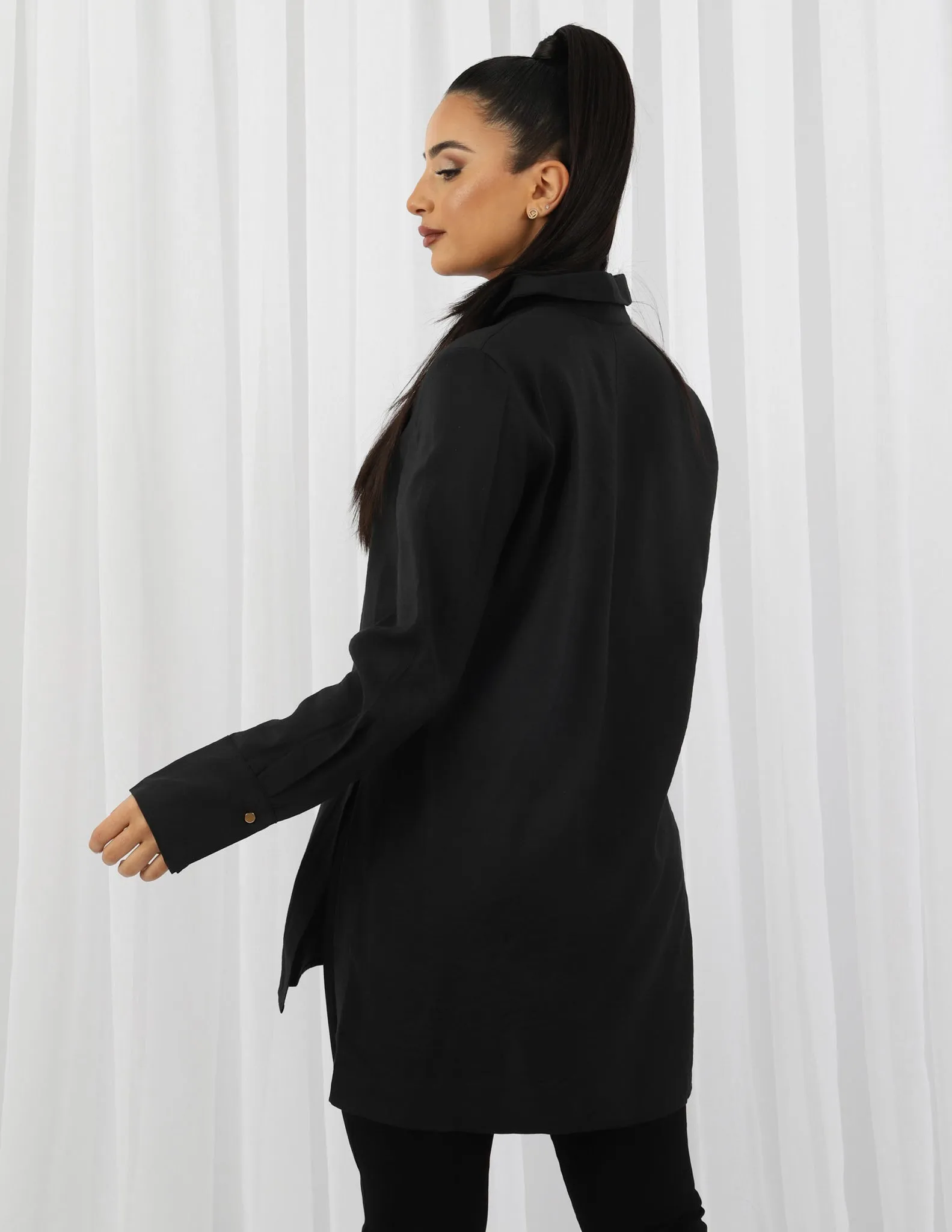 Lydia Lightweight Split Shirt