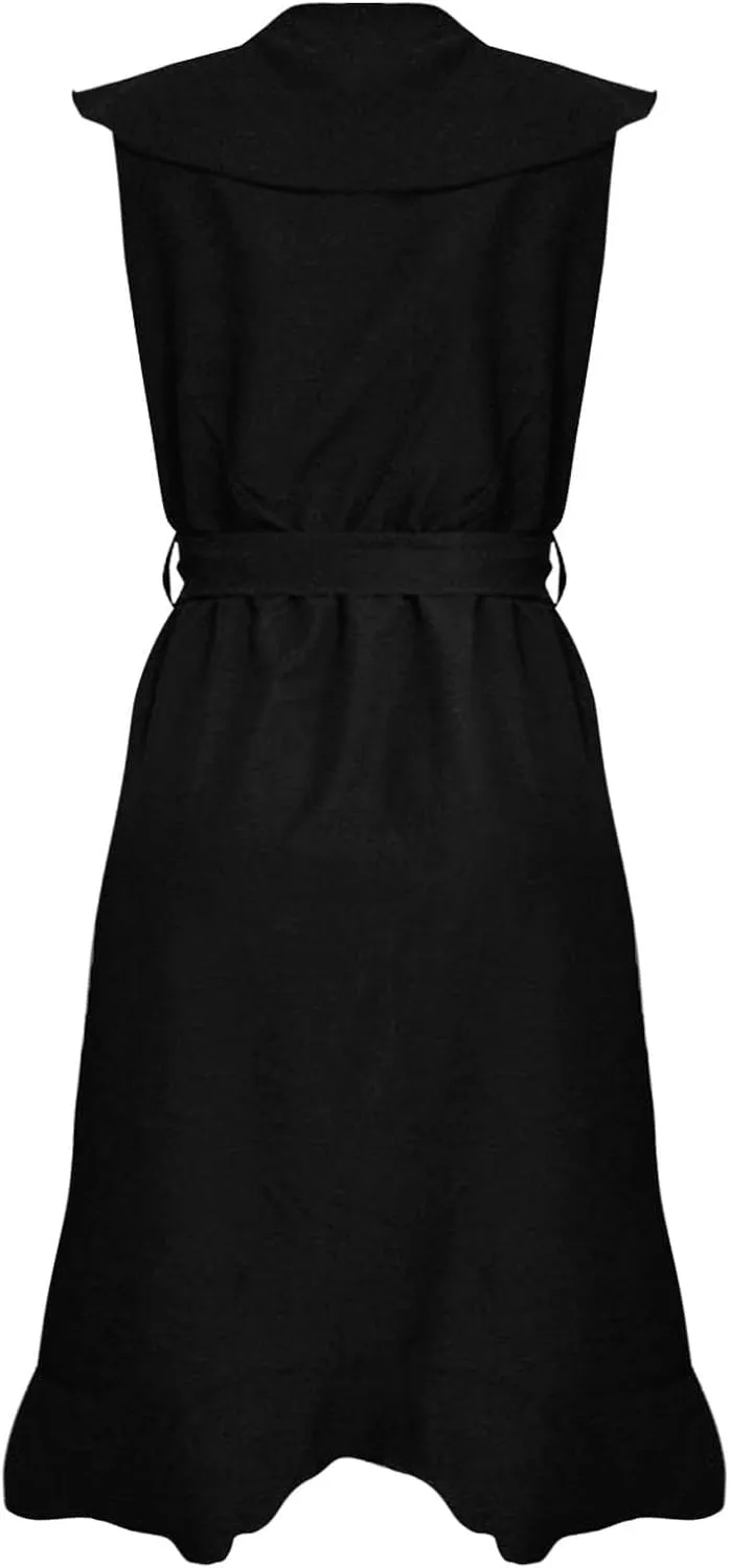 Maxi Dresses for Women 2025 Summer Deep V Neck Ruffle Hem Flowy Beach Sundress Elegant Wrap Formal Wedding Guest Dress