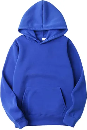 Men Hoodie Sweatshirt Loose Fit Drawstring Pullover Hooded Fashion Casual Long Sleeve Sweatshirts with Pockets