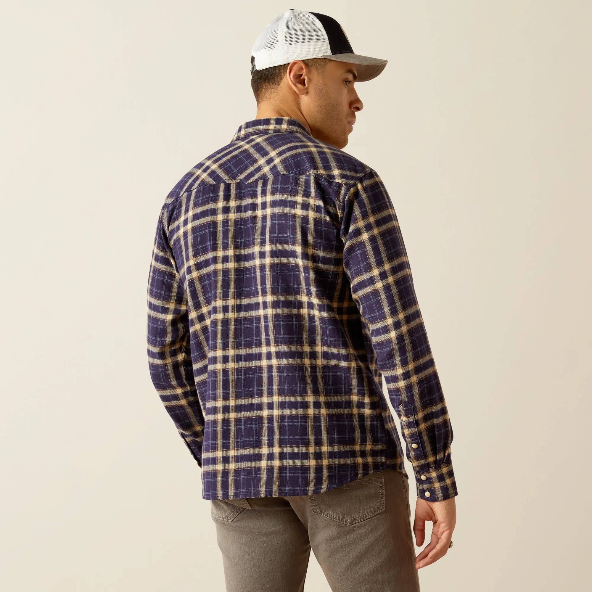 Men's Ariat Retro Hayes Snap Front Shirt #10053880