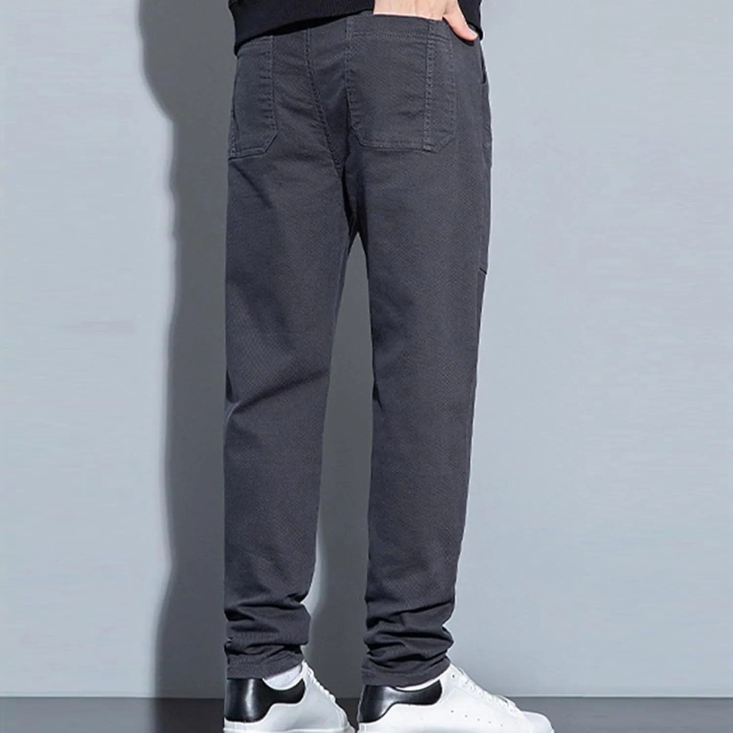Mens Cargo Pants High Stretch Work Pant Multi-Pocket Comfy Fit Tapered Chinos Jeans Relaxed Fit Stretch Casual Pant