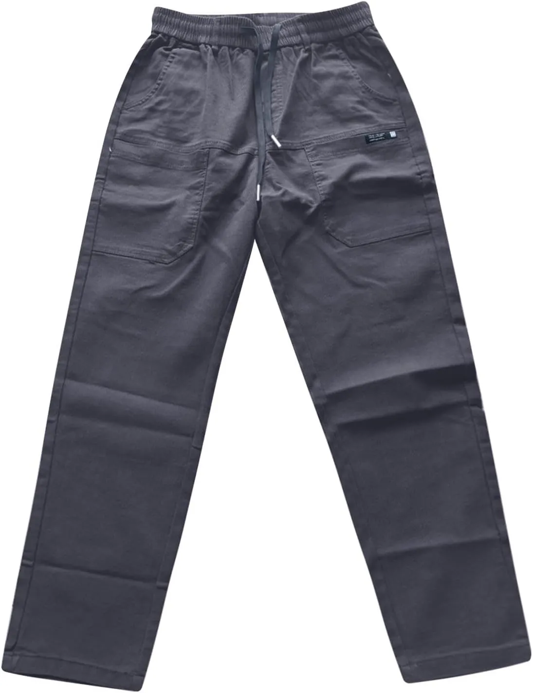 Mens Cargo Pants High Stretch Work Pant Multi-Pocket Comfy Fit Tapered Chinos Jeans Relaxed Fit Stretch Casual Pant