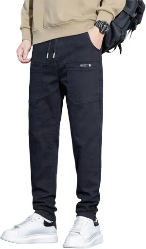Mens Cargo Pants Relaxed Slim Fit Tapered Chinos Pant Mencomfy - High Stretch Multi-Pocket Durable Cargo Pants