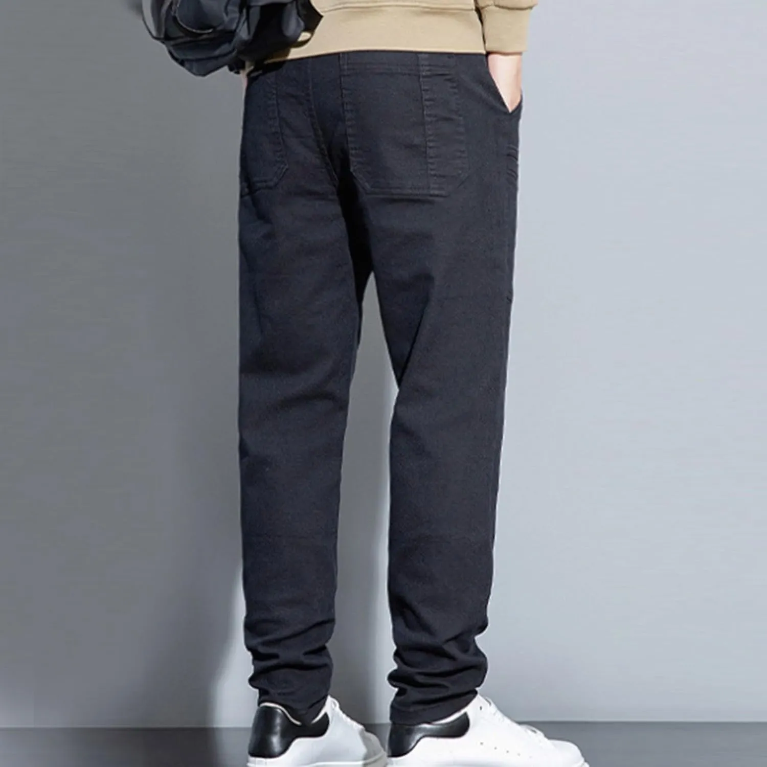 Mens Cargo Pants Relaxed Slim Fit Tapered Chinos Pant Mencomfy - High Stretch Multi-Pocket Durable Cargo Pants