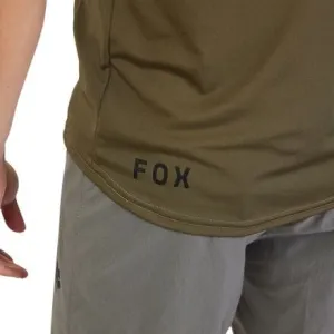 Men's Fox Racing Short Sleeve Ranger Jersey Olive Green Lab Head