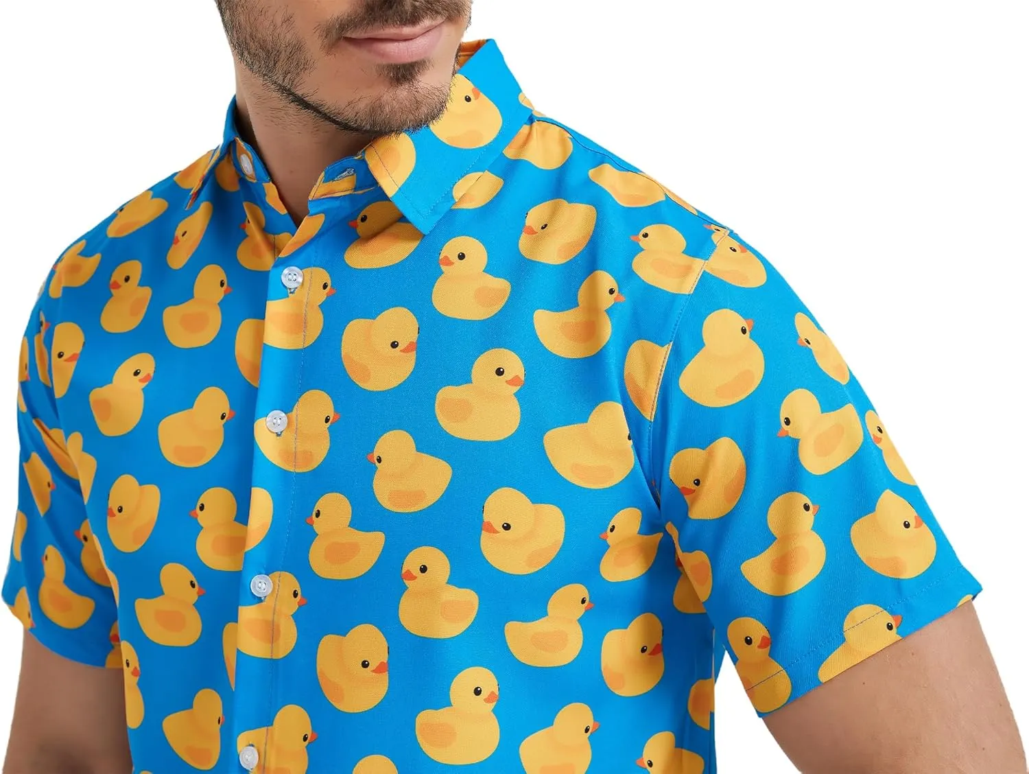 Mens Hawaiian Shirts Short Sleeve Casual Button Down Shirt