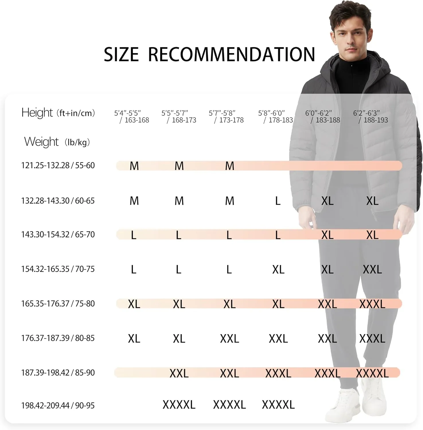 Men's Packable Down Jacket Lightweight Winter Windproof Puffer Jacket Hooded Warm Outdoor Down Coats for Travel