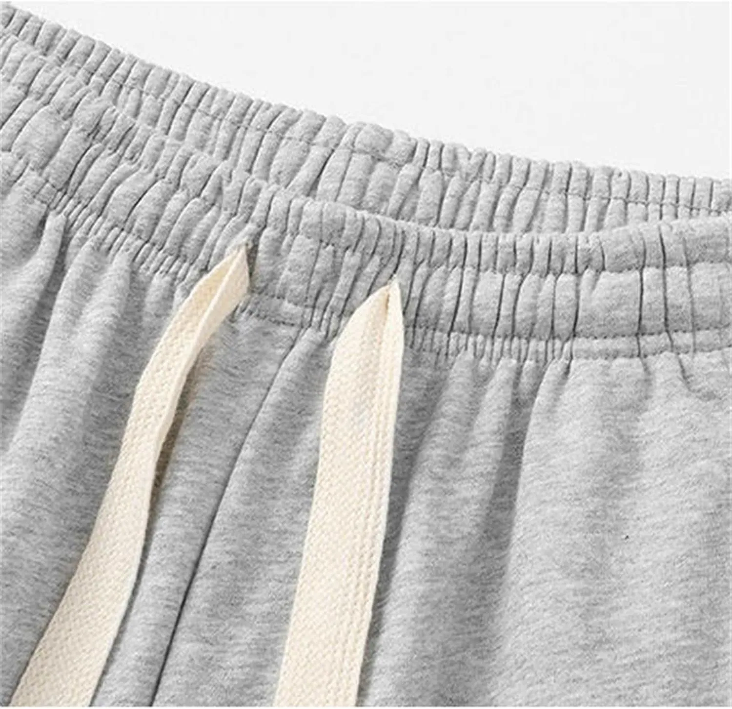 Mens Sweatpants Big and Tall Relaxed Fit Stretch Waist Joggers Plus Size Straight Wide Leg Drawstring Casual Baggy Trousers