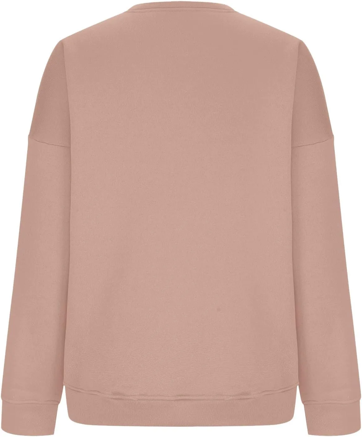 midelxp Oversized Crewneck Sweatshirts Women Soft Fleece Long Sleeve Casual Pullover Top Comfy Cute Hoodies for Teen Girls