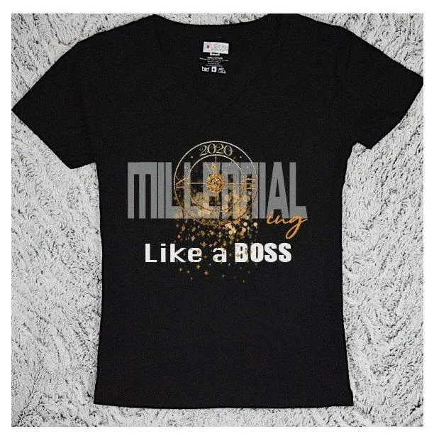 Millennial-ing Like A Boss T-Shirt