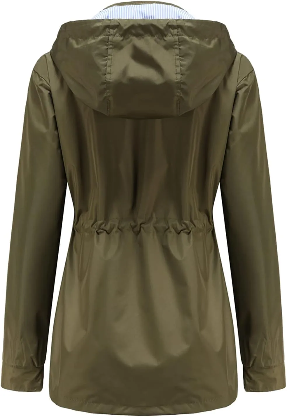 MODFUL Womens lightweight Jackets Waterproof Rain Jacket Windbreaker Outdoor Trench Coats With Hood