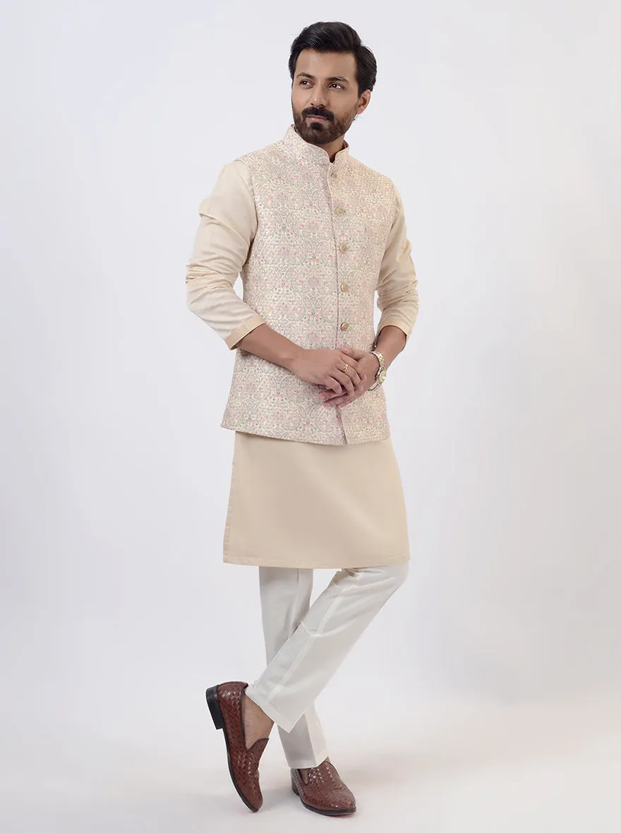 Multi color Bandhgala Jacket | Azania