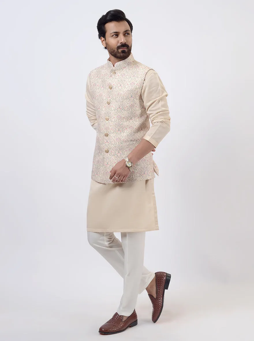 Multi color Bandhgala Jacket | Azania