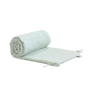 nobodinoz Nest Cot Bumper Honey Comb Aqua