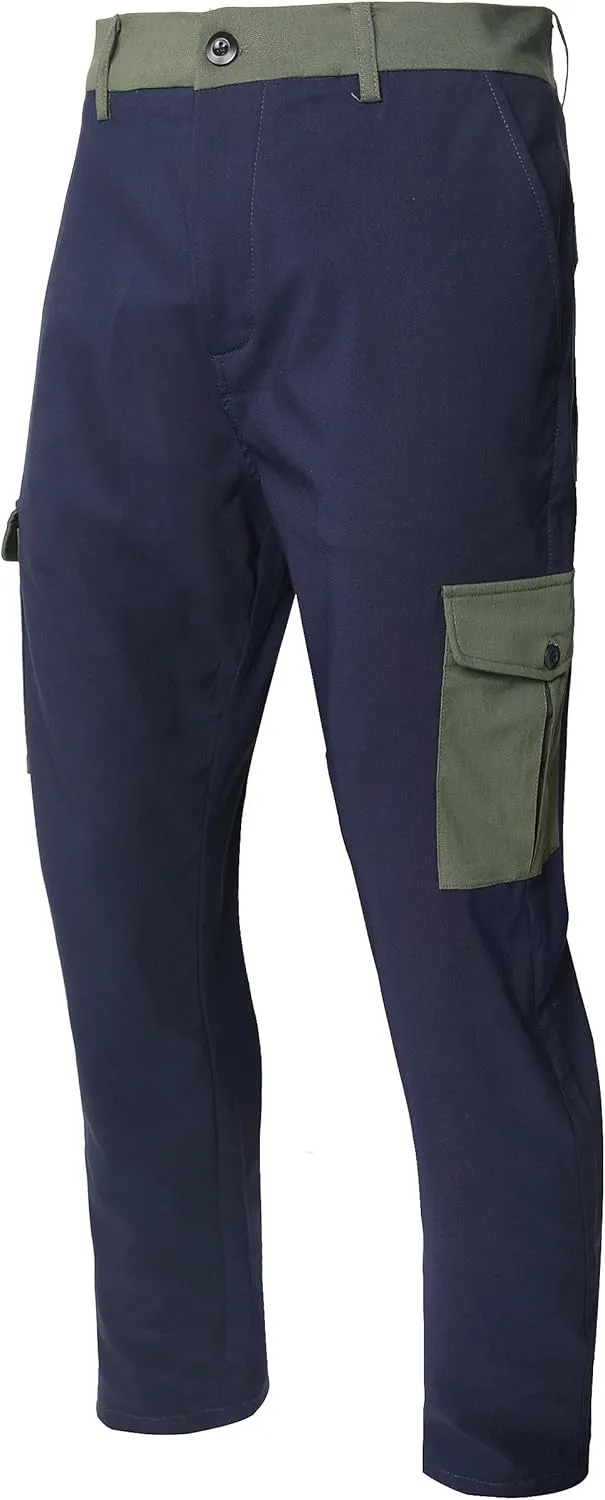 NOVOCCT Cargo Pants for Men - Relaxed Fit Mens Cargo Pants - Premium High Stretch Multi-Pockets Casual Chinos Pants for Men