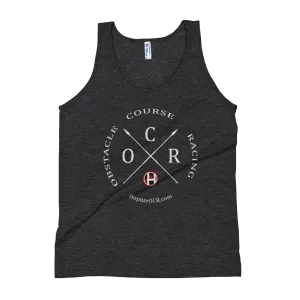 Obstacle Course Racing Crossed Spears Unisex Tank Top