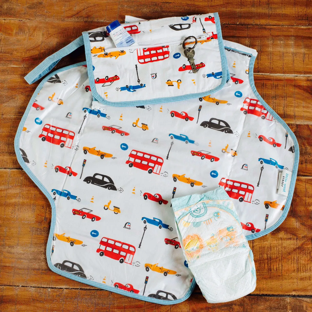 Off-We-Go! Diaper Clutch