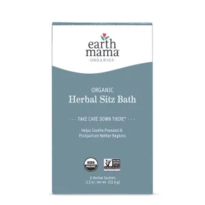 Organic Herbal Sitz Bath by Earth Mama Organics
