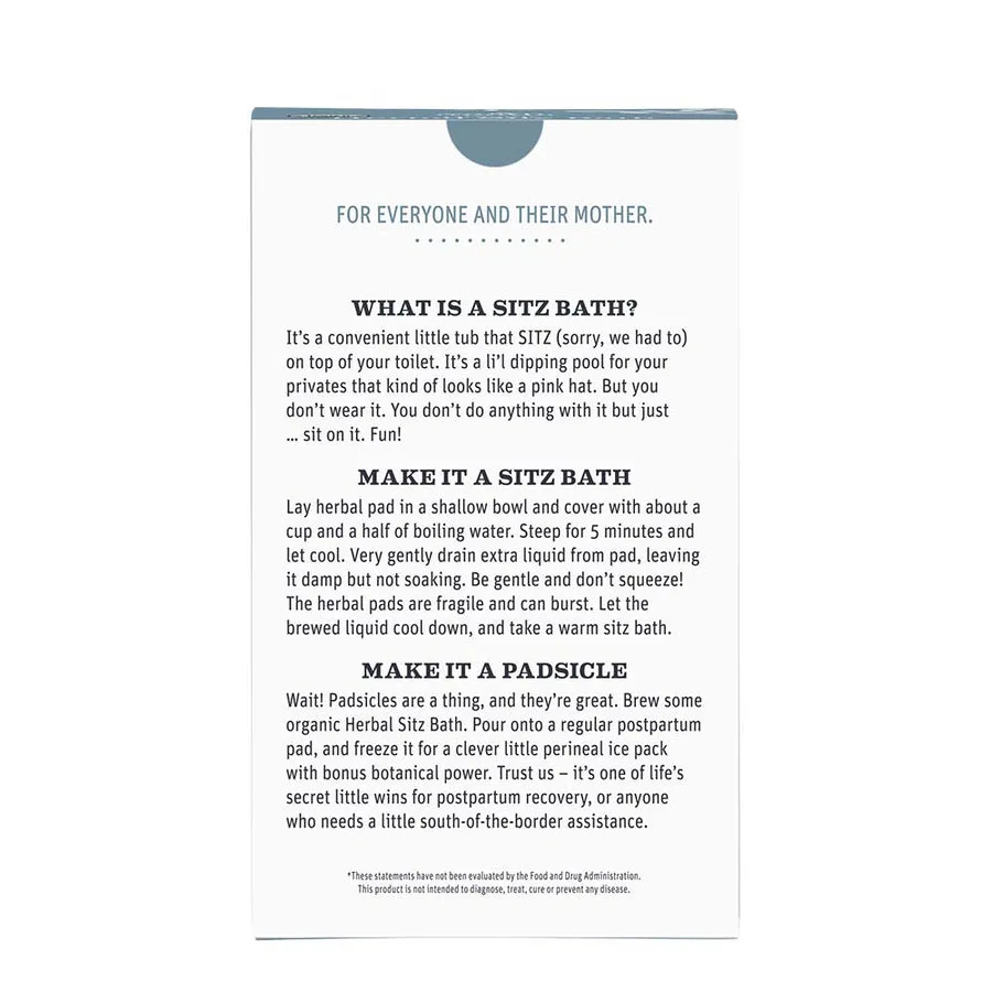 Organic Herbal Sitz Bath by Earth Mama Organics