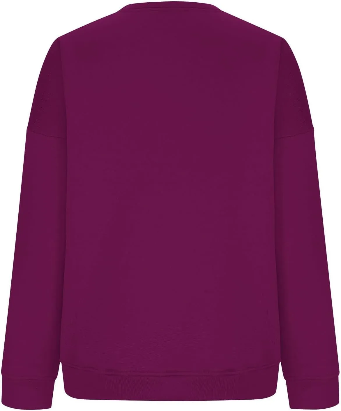 Oversized Crew Neck Sweatshirts Women Plus Size Comfy Fleece Pullover Sweatshirt Trendy Long Sleeve Fall Outfits