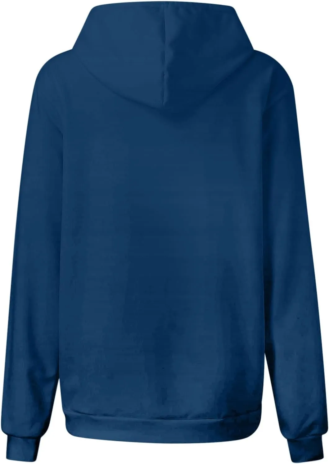 Oversized Drawstring Hoodies For Women Casual Long Sleeve Pullover Tops Comfy Hooded Sweatshirts Fall Fashion Outfits