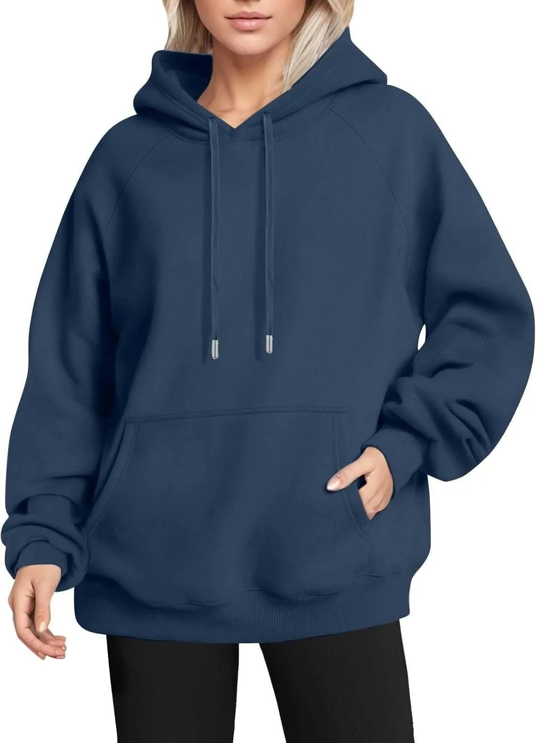 Oversized Hoodies for Women Comfy Fleece Pullover Sweaters Drawstring Sweatshirt with Pocket Y2k Hoodie Fall Outfits