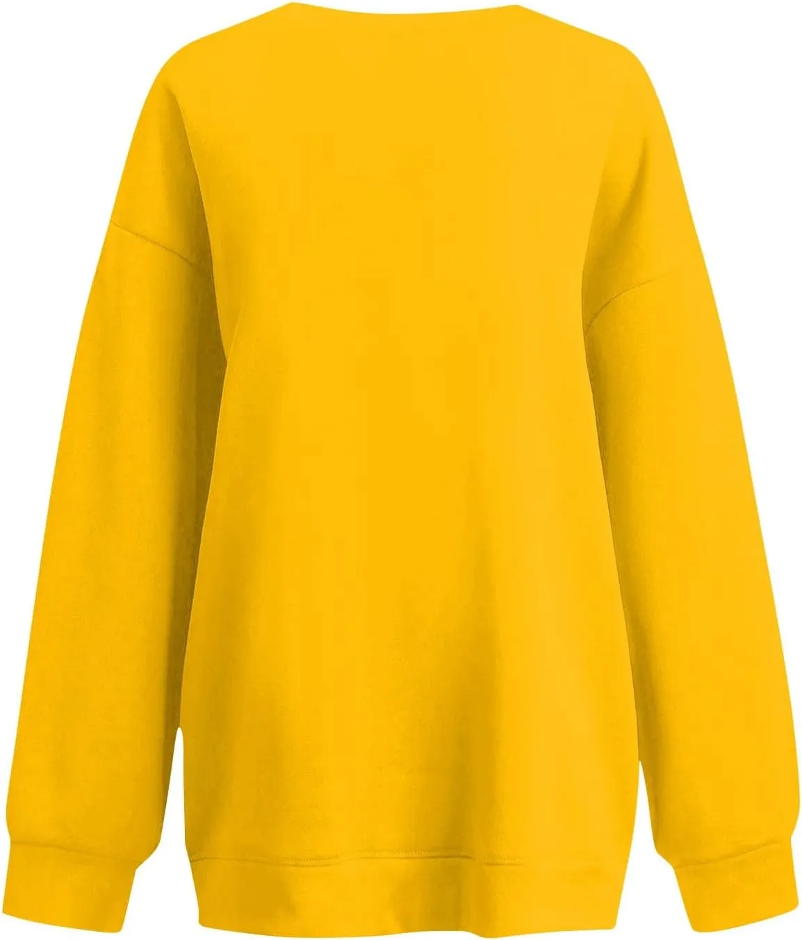 Oversized Sweatshirt for Women Fleece Long Sleeve Crewneck Sweatshirts Cute Casual Comfy Preppy Pullover Sweaters