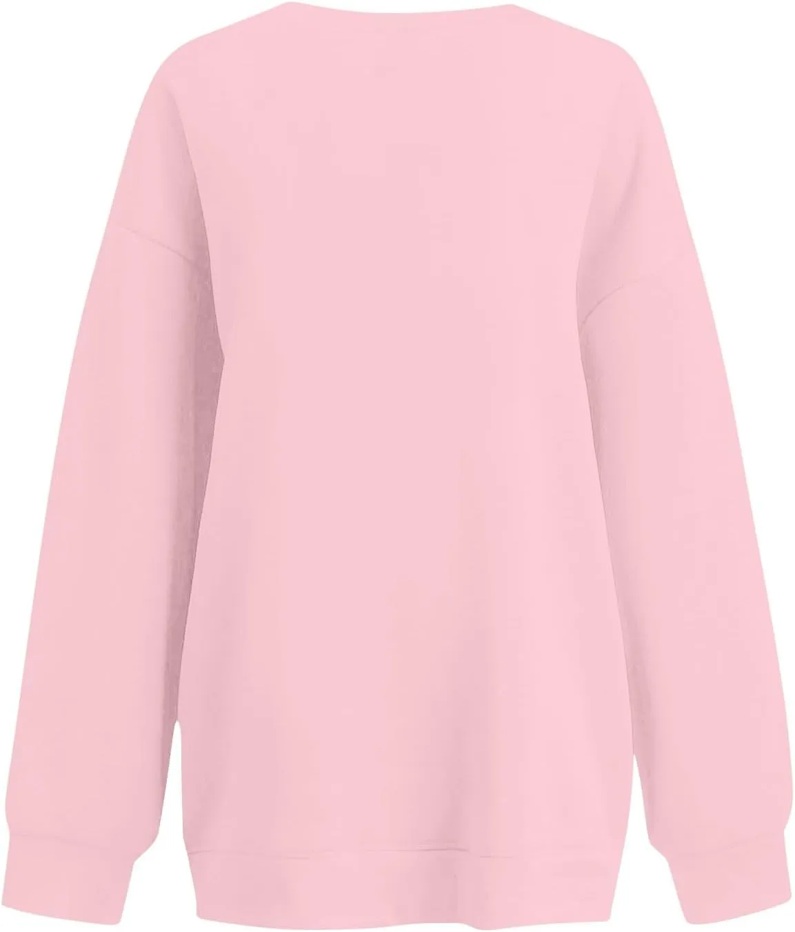 Oversized Sweatshirt for Women Fleece Long Sleeve Crewneck Sweatshirts Cute Casual Comfy Preppy Pullover Sweaters