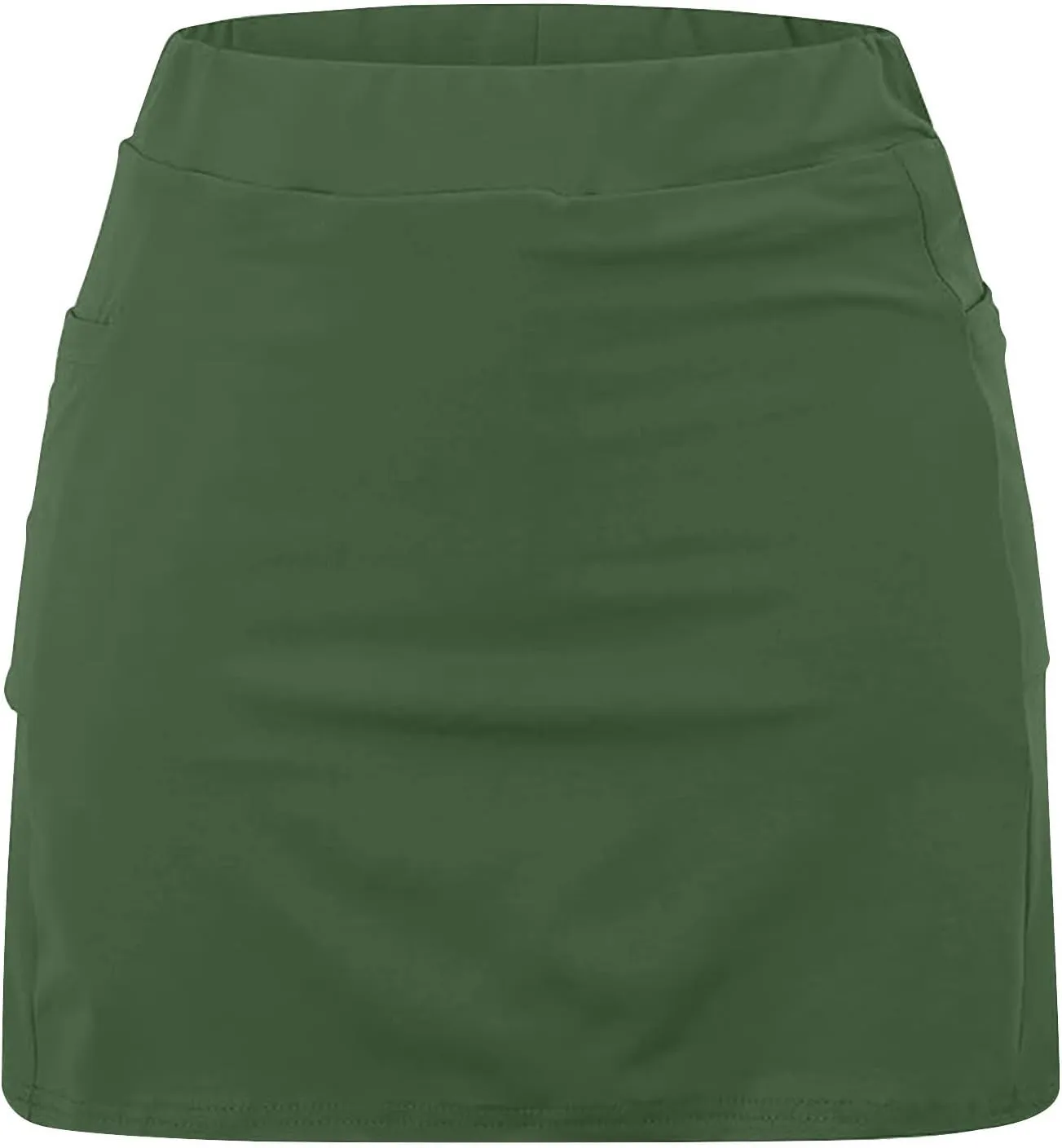 Pencil Skorts for Women Athletic High Waist Silk Plus Size Work Skorts Bodycon Yoga Active Skirts Summer Cute Clothes