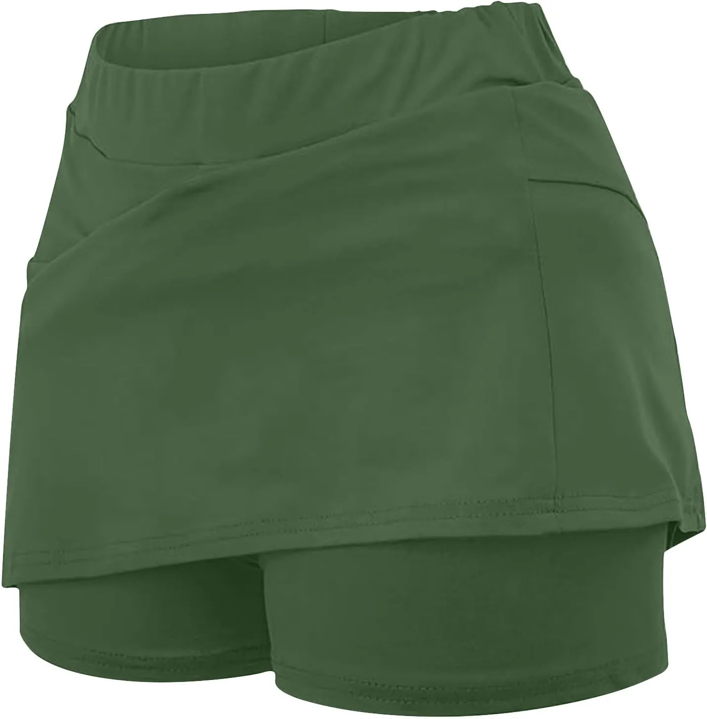 Pencil Skorts for Women Athletic High Waist Silk Plus Size Work Skorts Bodycon Yoga Active Skirts Summer Cute Clothes