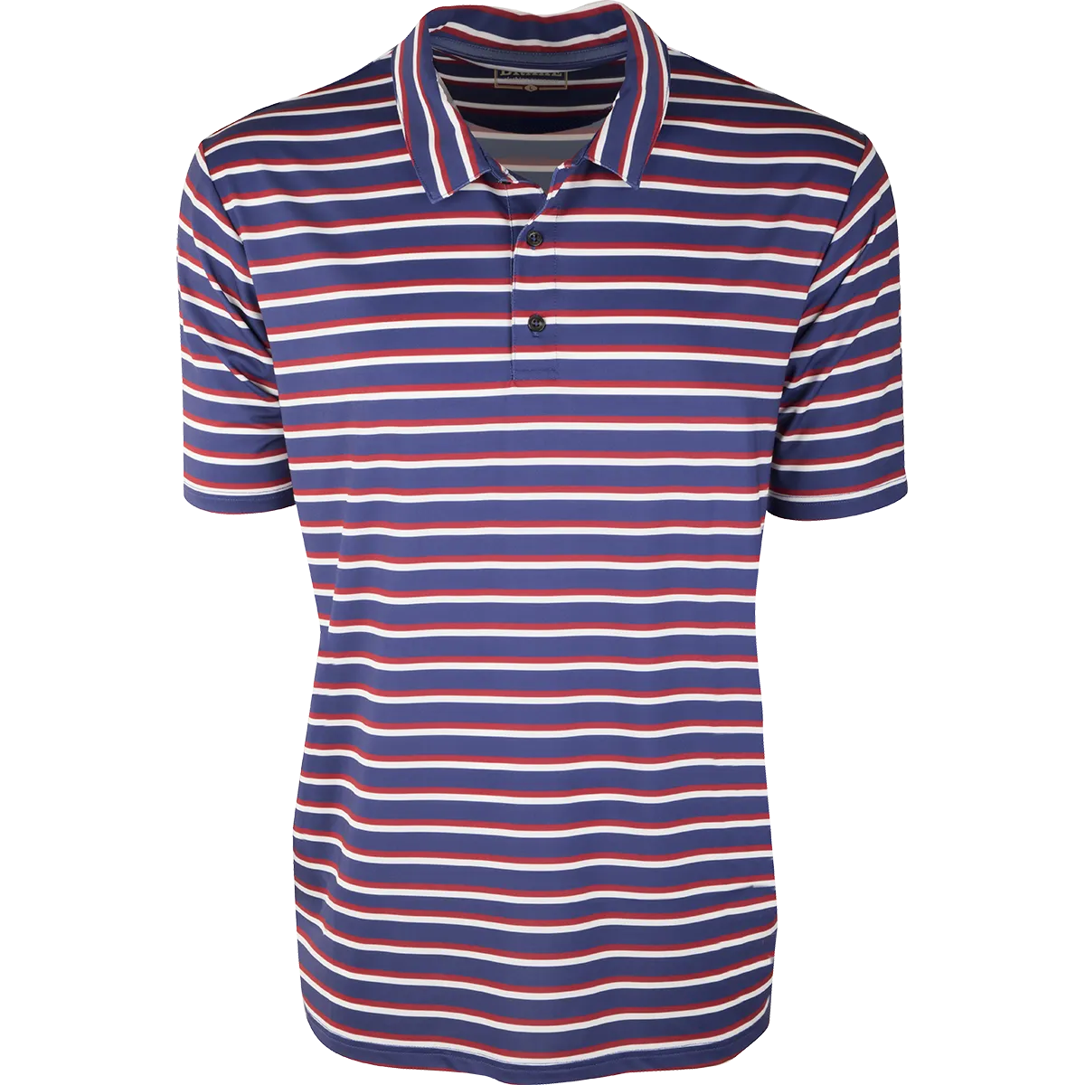 Performance Striped Polo