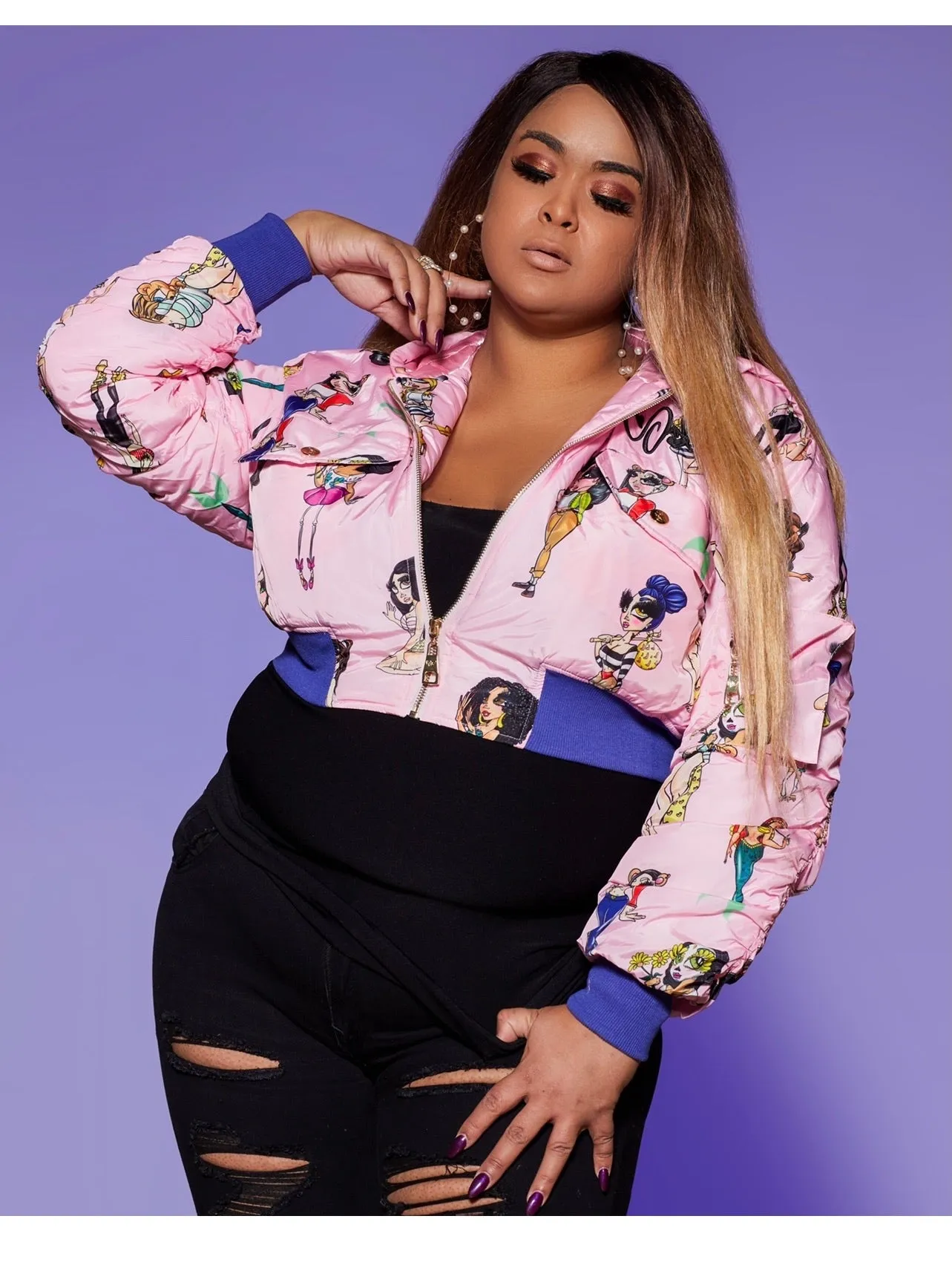 Pink Dolls Jacket