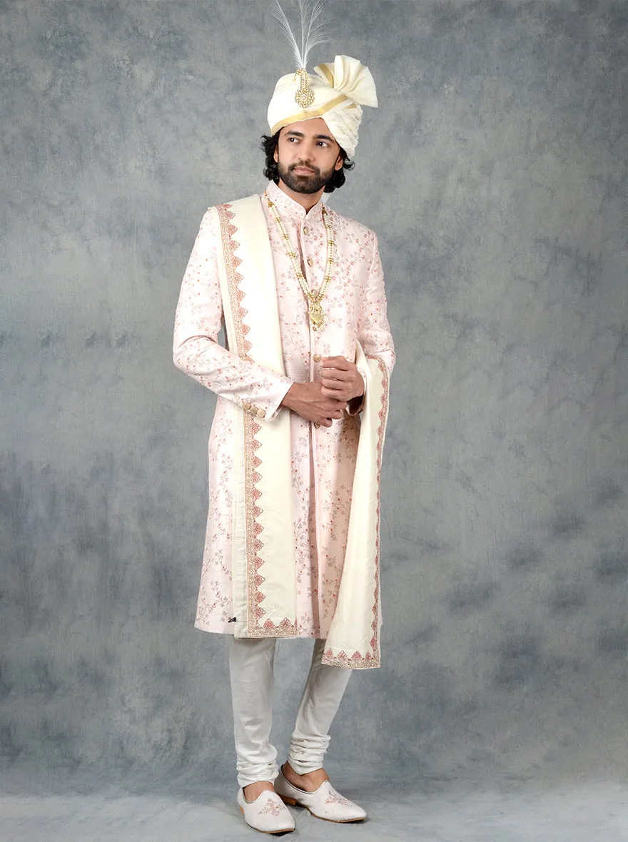 Pink Sherwani | Azania