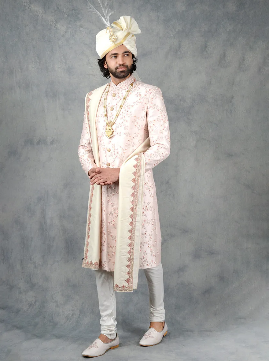 Pink Sherwani | Azania