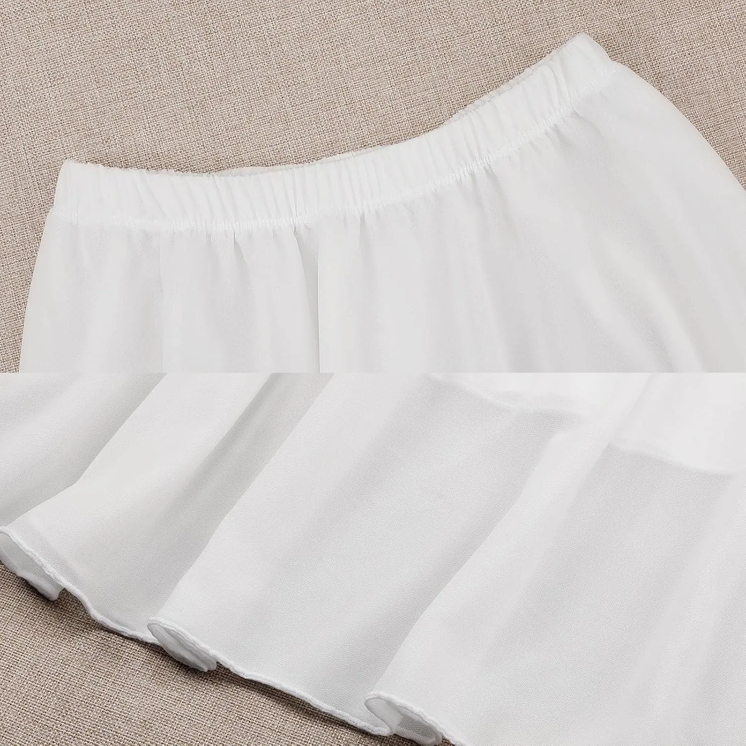 Pleated Midi Skirts for Women, Elastic High Waisted Skirt Womens Summer Skirts