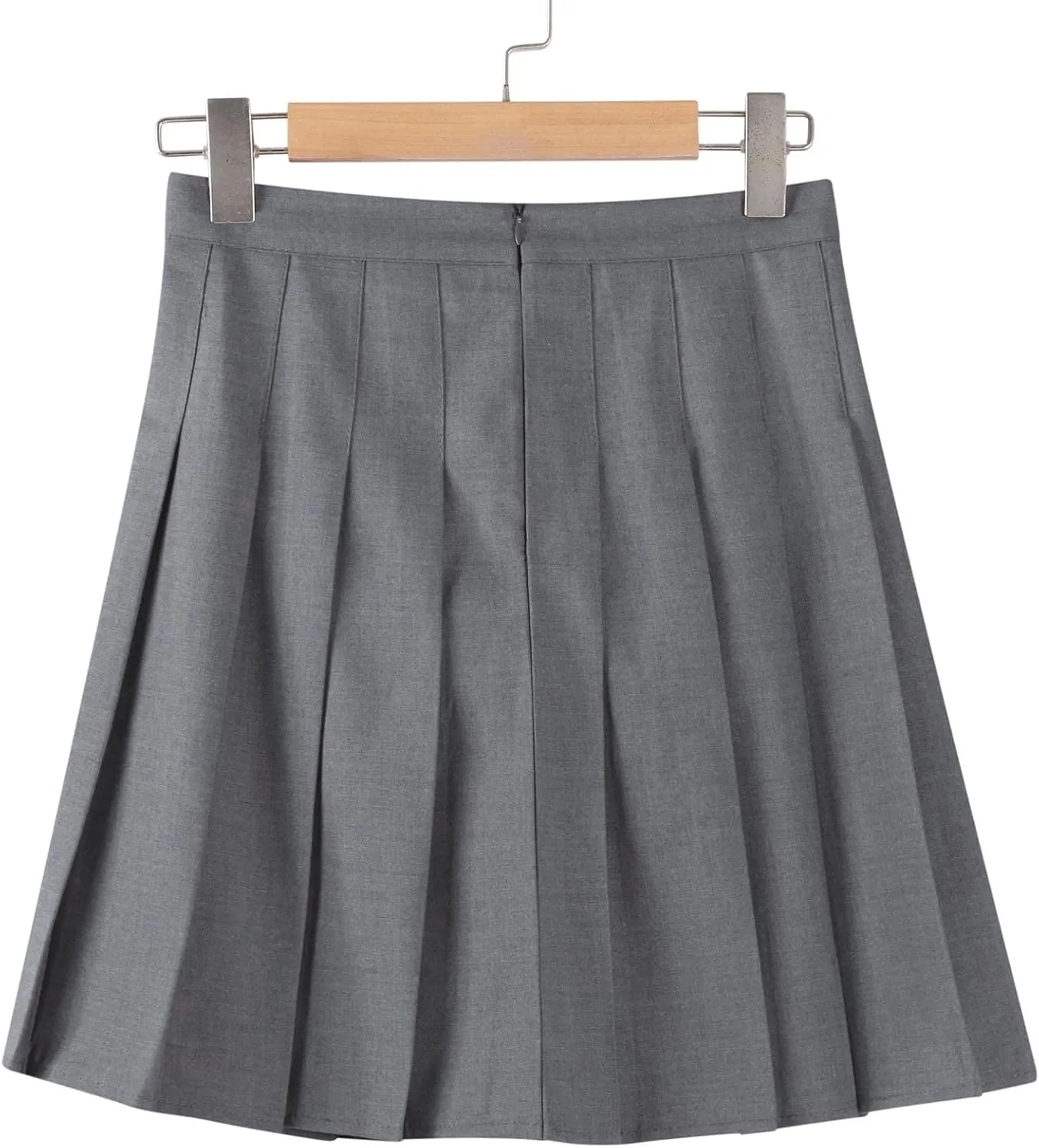 Pleated Skirts for Women Stretchy High Waisted Mini Skirt Teen Girls School A-Line Skater Skirts Uniform Tennis Skirt