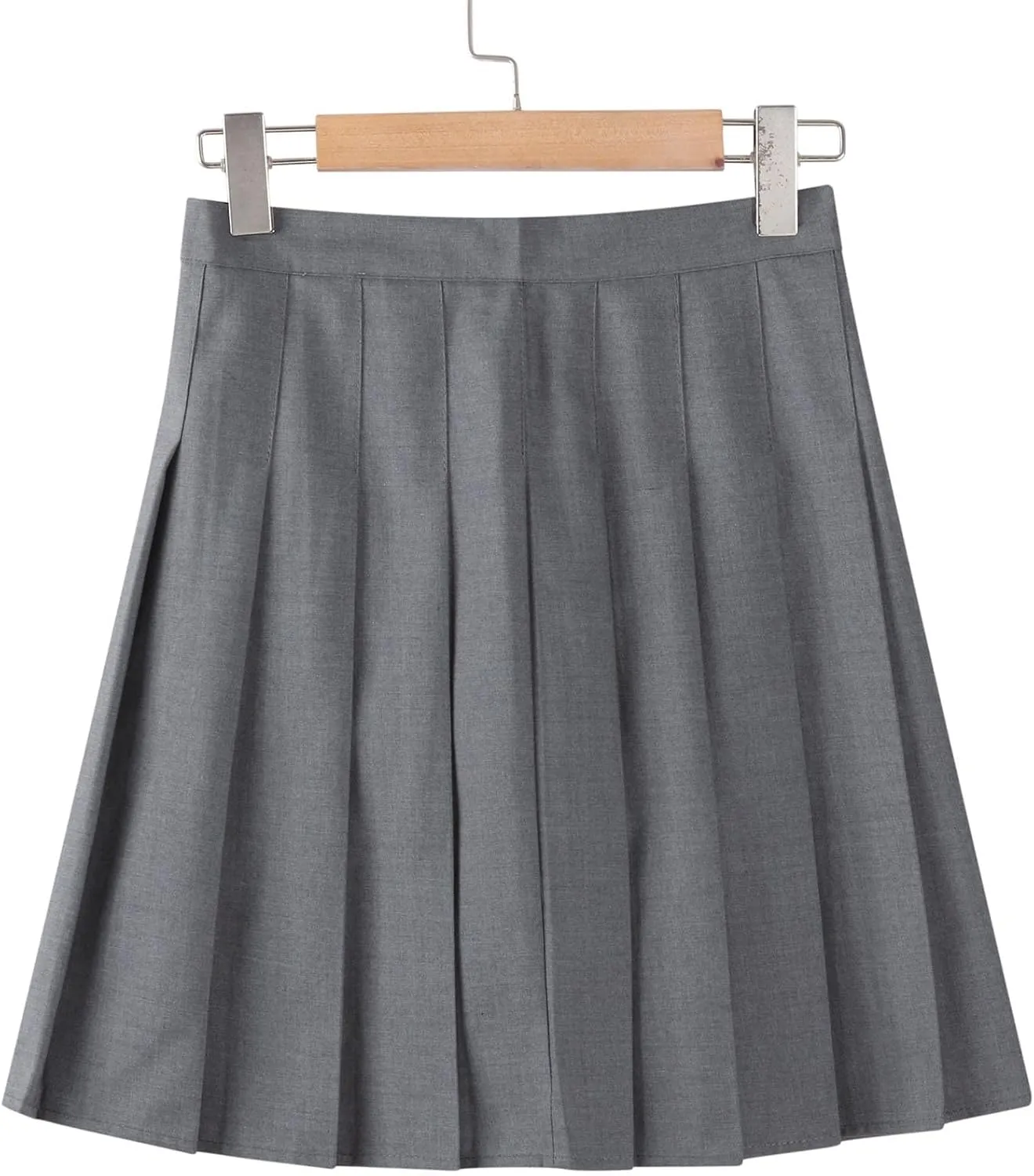 Pleated Skirts for Women Stretchy High Waisted Mini Skirt Teen Girls School A-Line Skater Skirts Uniform Tennis Skirt