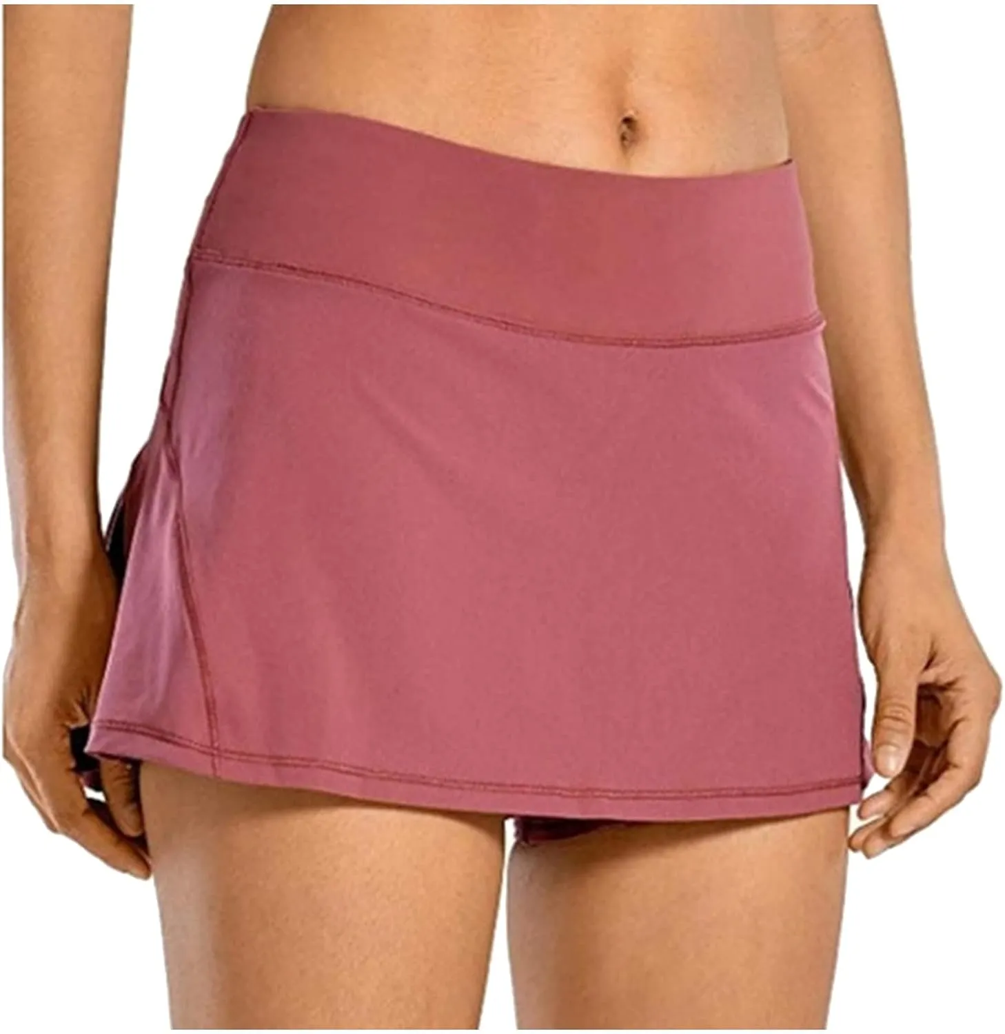 Plus Size Tennis Skirt with Shorts Underneath for Women Summer Athletic Golf Skorts with Pockets Pleated Flowy Mini Skirts